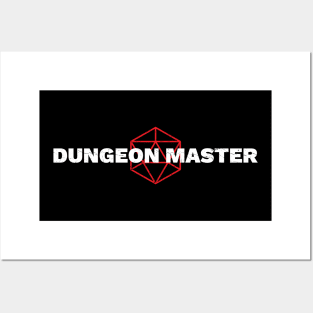 Dungeon Master D20 Posters and Art